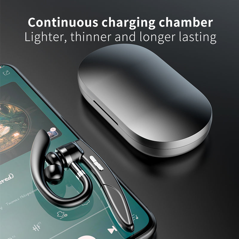 K29 Wireless Bluetooth 5.0 Rotary Earphones with Charging Box Waterproof Sports Earhook Headsets with Microphone and LED Display K29 Wireless Bluetooth 5.0 Rotary Earphones with Charging Box Waterproof Sports Earhook Headsets with Microphone and LED Display